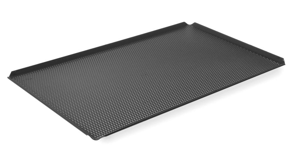 Tálca perforált GN 1/1 - 4 peremmel - 530x325x(H)10mm