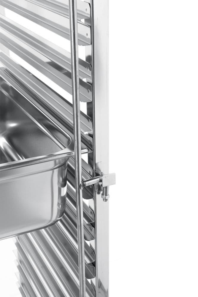 Tálcaszállító kocsi - 7 x GN 1/1 - 445x615x(H)945mm - 3