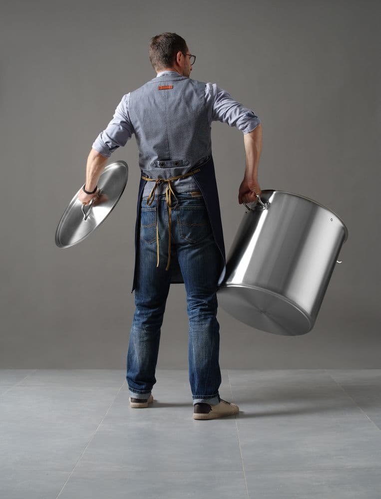 Fazék- fedővel - Budget Termékcsalád - 98L - ⌀500x(H)500mm - 3