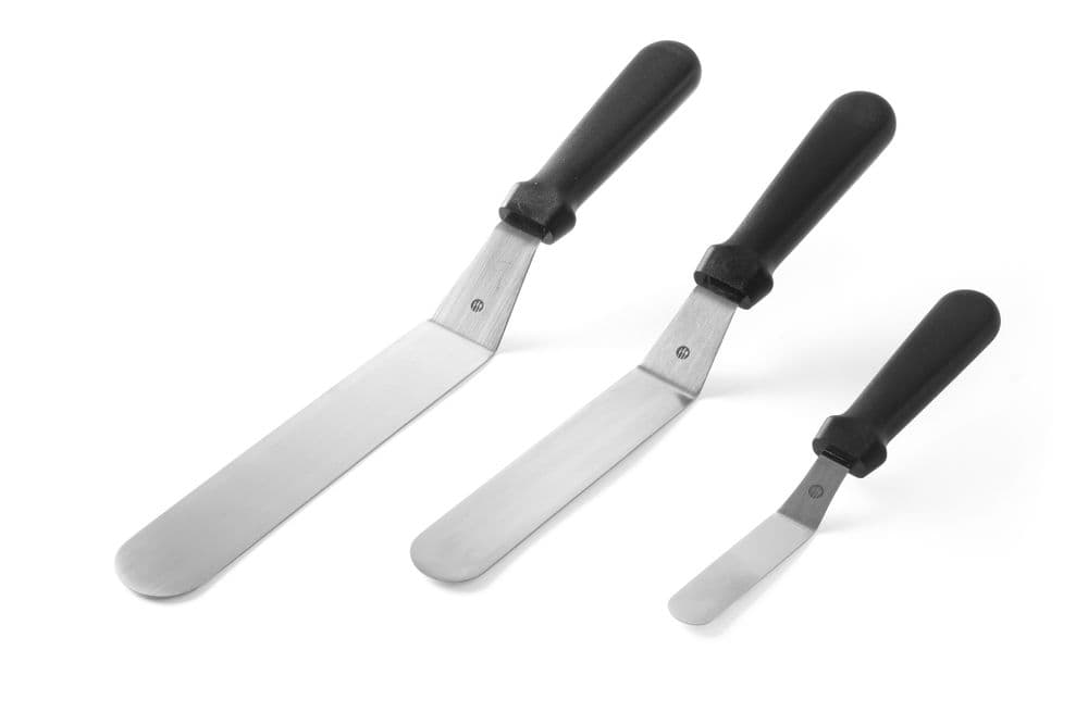 Spatula kés - Fekete - 19x220mm - 2