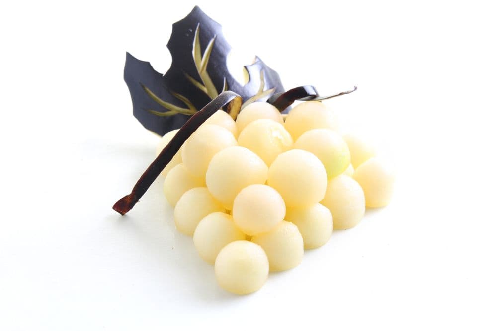 Dupla végű dinnye kanál  - ø 22-25 mm - Fekete - (L)165mm - 3