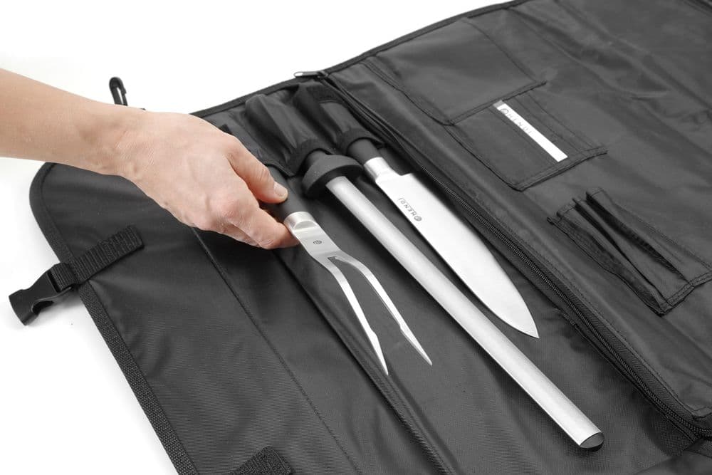 Késtartó táska - Fekete - 510x50x(H)170mm - 3