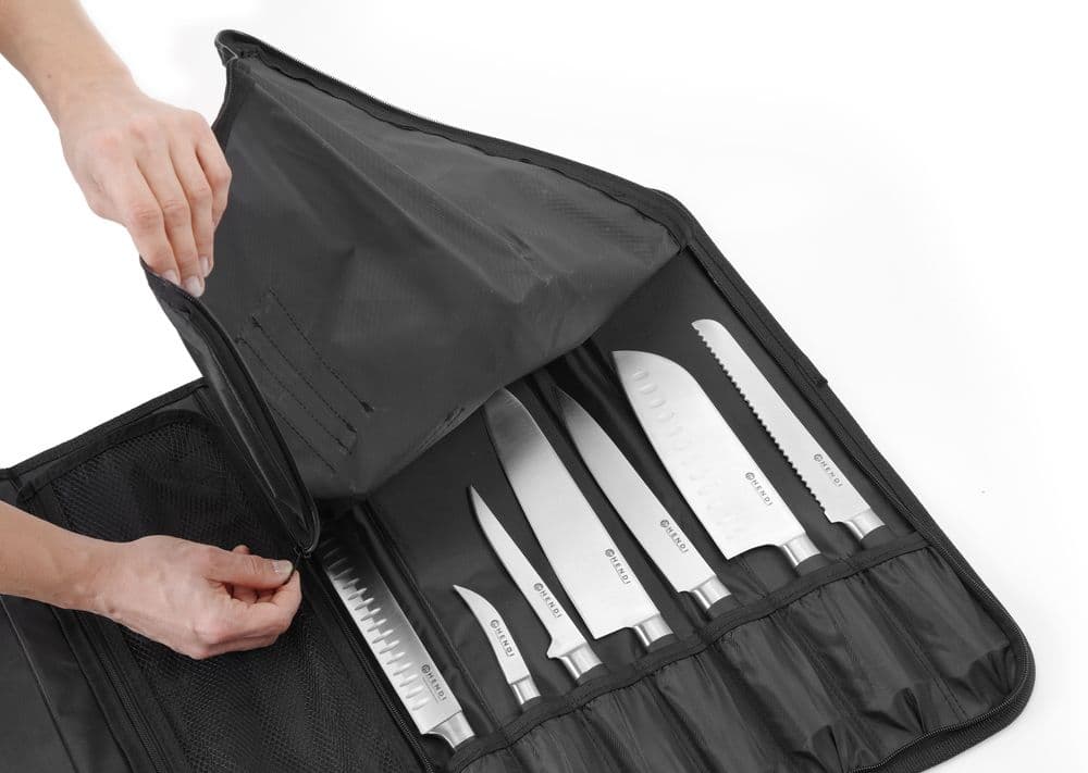 Késtartó táska - Fekete - 510x50x(H)170mm - 5