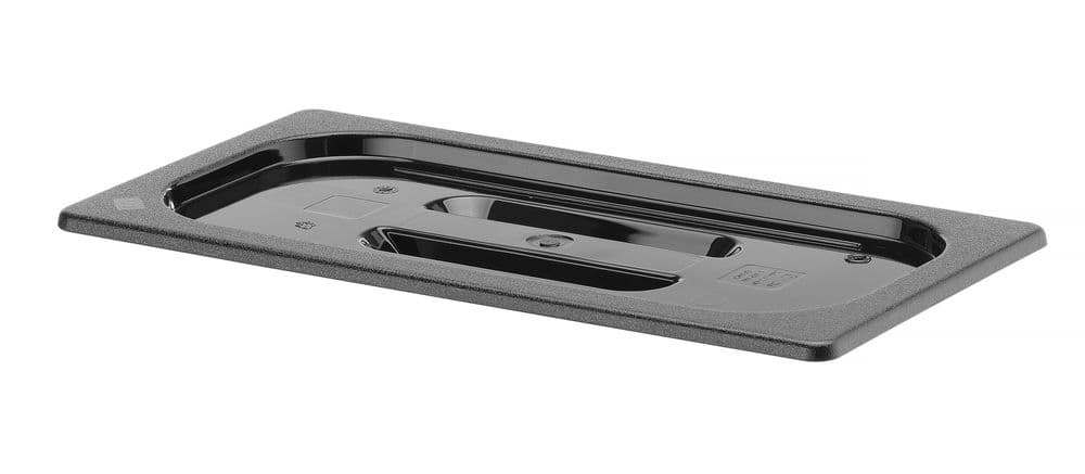 GN tető - GN 1/3 - Fekete - 325x176mm - 2
