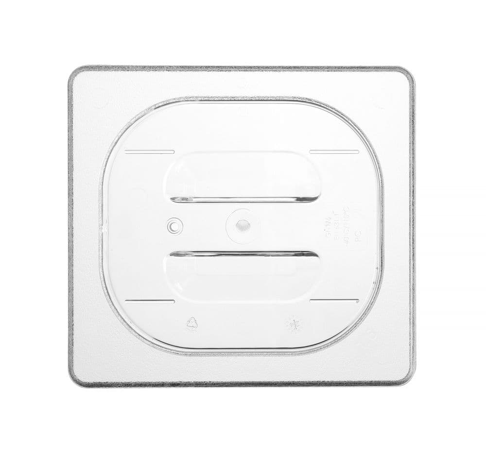 GN tető - GN 1/6 - Átlátszó - 176x162mm - 2