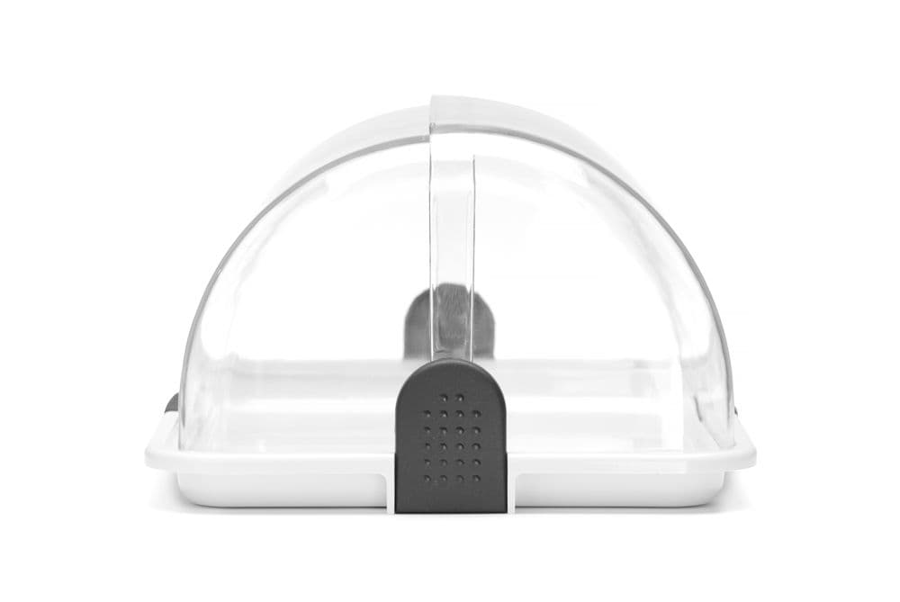 Bemutatótálca rolltop fedővel - 465x310x(H)190mm - 4