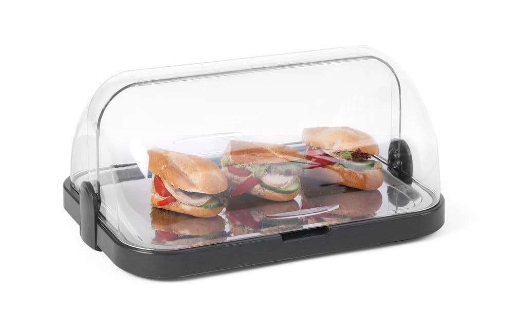 Tekercses hűtő kijelző egyszeres - 440x320x(H)205mm - 3