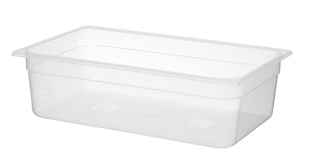 GN edény 1/1 - Profi Termékcsalád - GN 1/1 - 21L - Átlátszó - 530x325x(H)150mm - 2