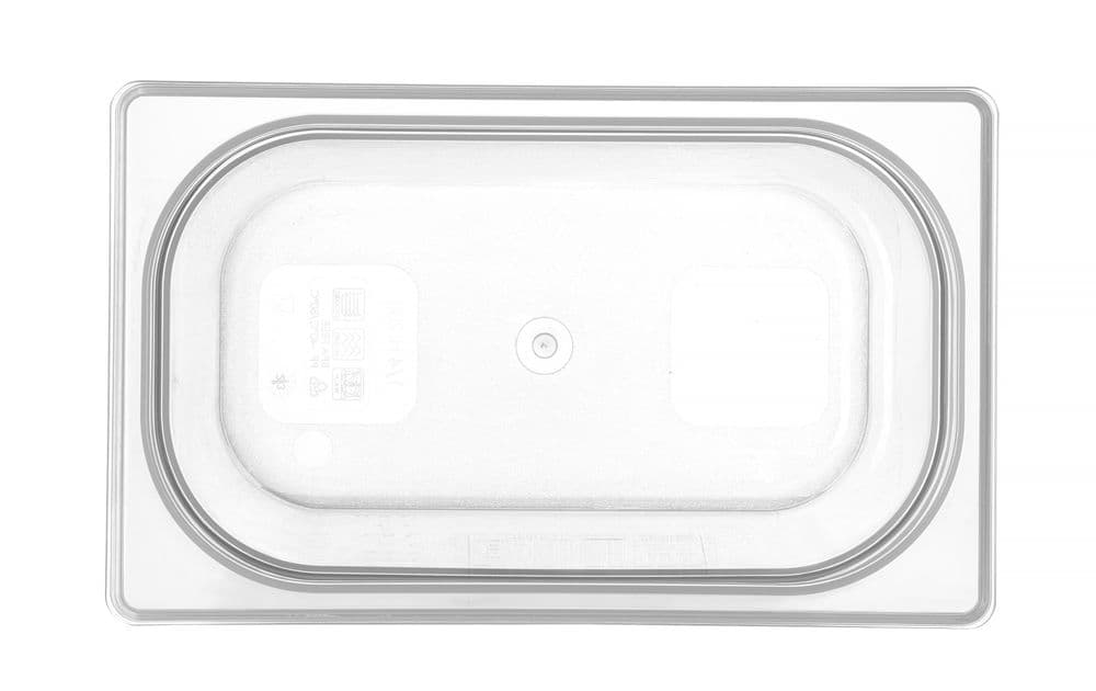 GN edény 1/4 - GN 1/4 - 5,5L - Átlátszó - 265x162x(H)200mm - 3