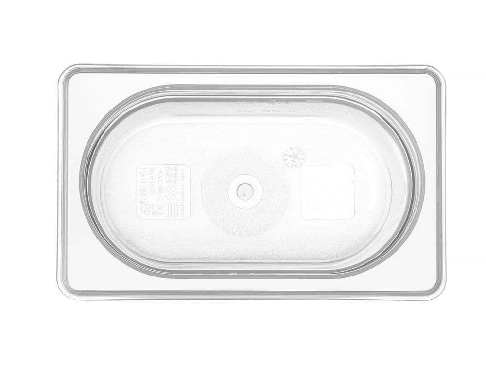 GN edény 1/9 - Profi Termékcsalád - 1,0 - GN 1/9 - 1L - Átlátszó - 176x108x(H)100mm - 3