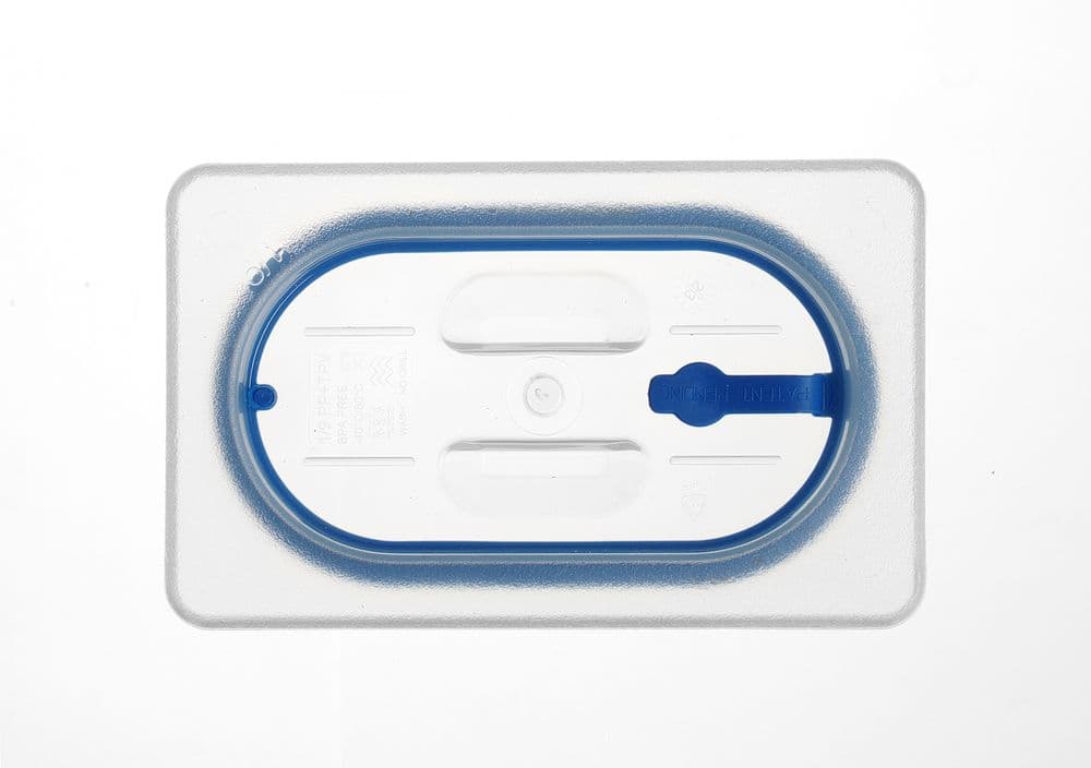 Légmentesen záródó GN tetők - GN 1/9 - Átlátszó - 176x108mm - 2