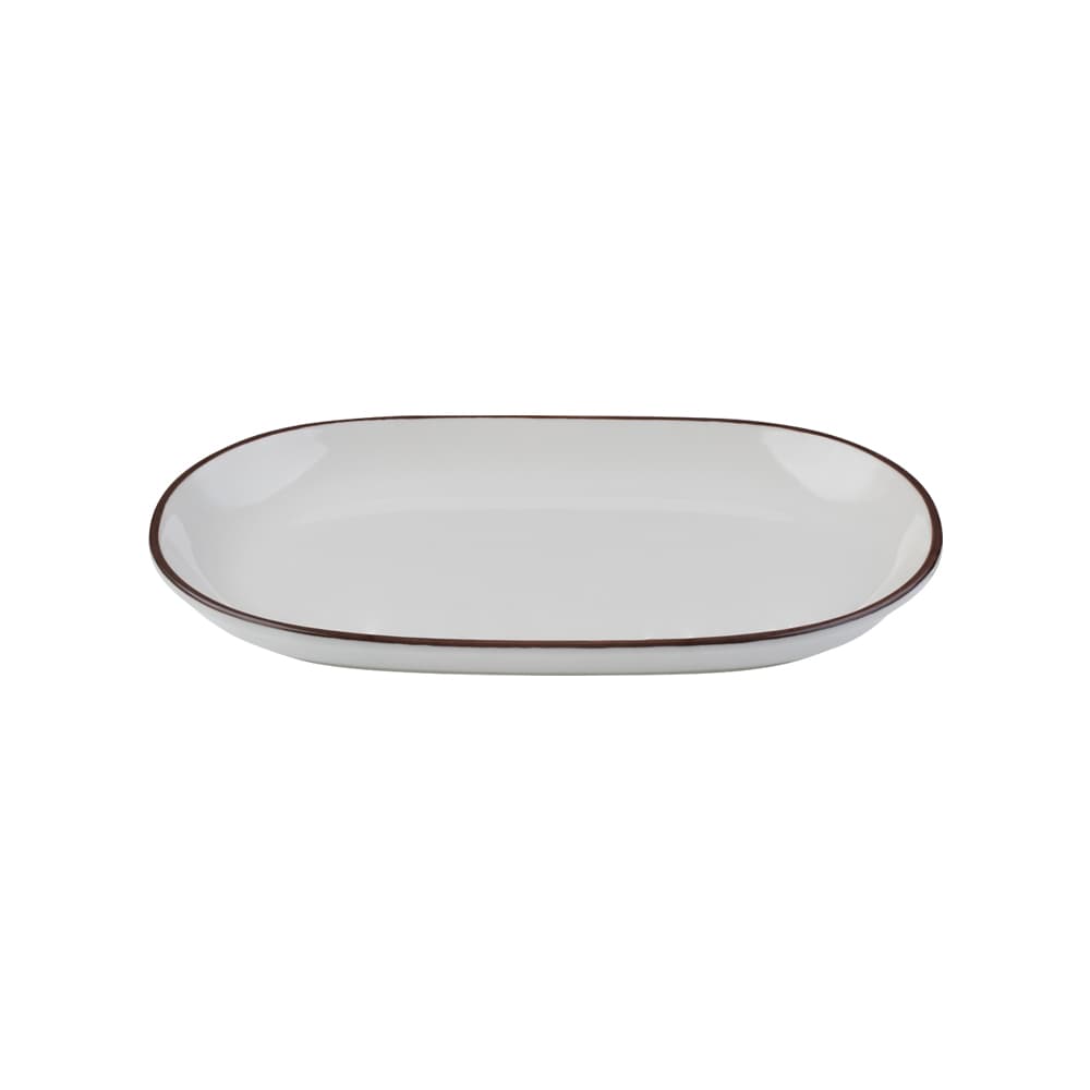 Modest Brown 33 cm Oval Platter - 2