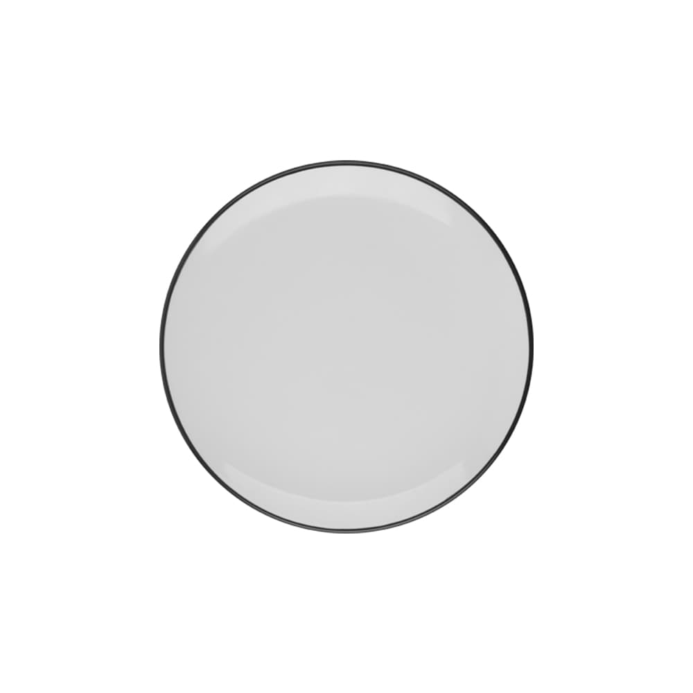 Modest Black Lona Flat Plate 21 cm