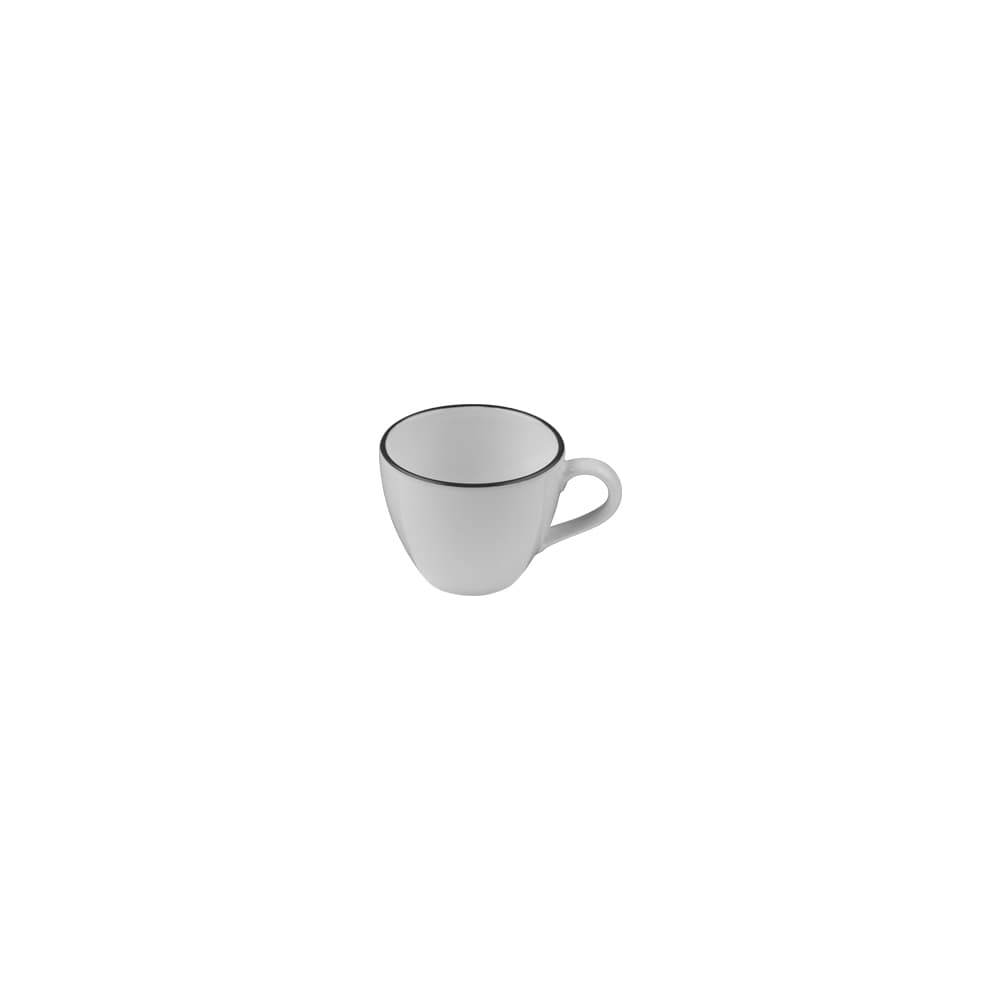 Modest Black Alzar Tea Cup 200 cc