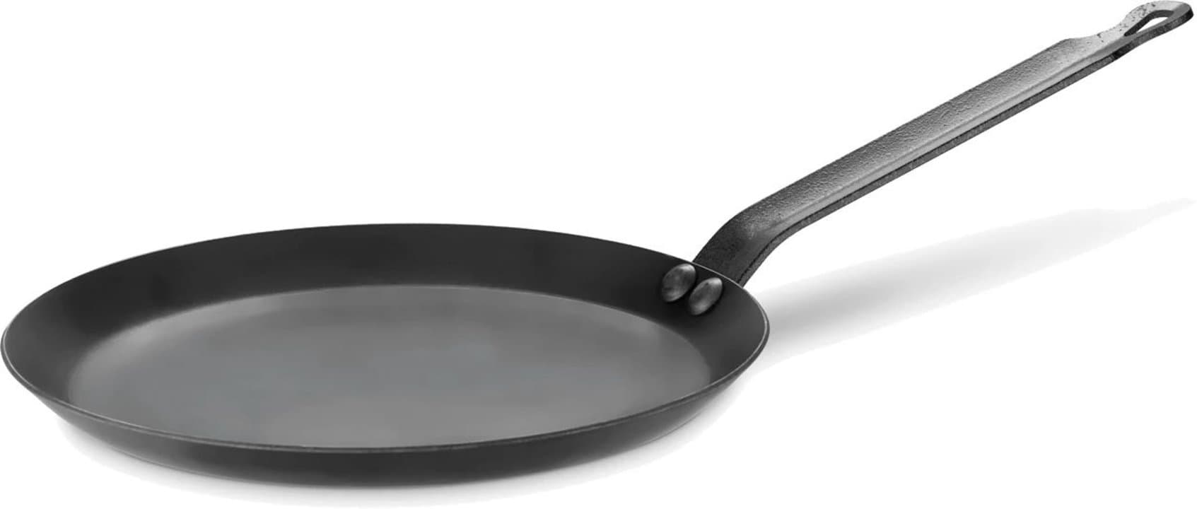 Steel Expert crêpe pan 24 cm wide 2 cm deep carbon steel induction-ready