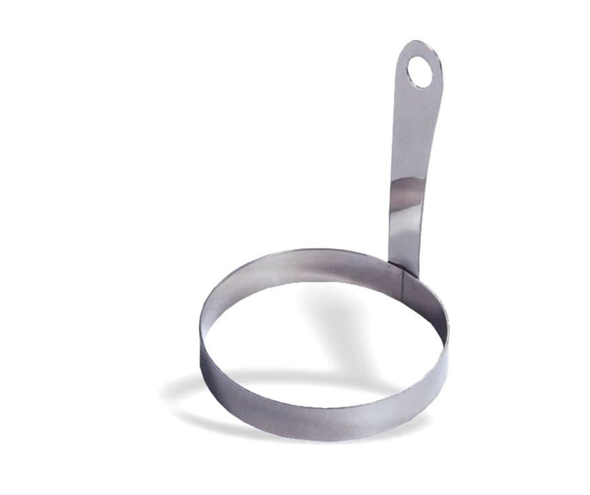 Round Egg ring 8.5 cm stainless steel