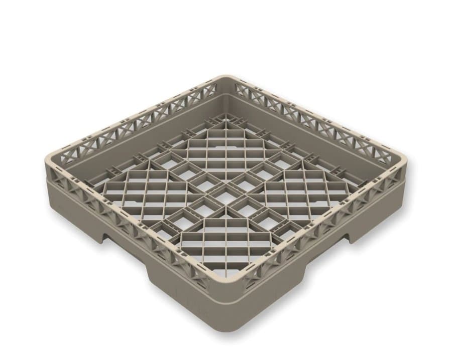 Flap Rack open rack full size polypropylene in beige