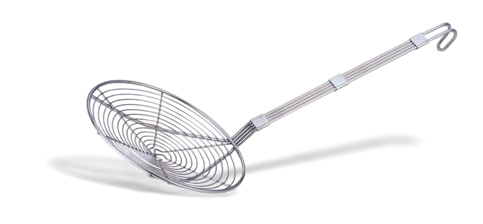 Wire skimmer 28 cm stainless steel