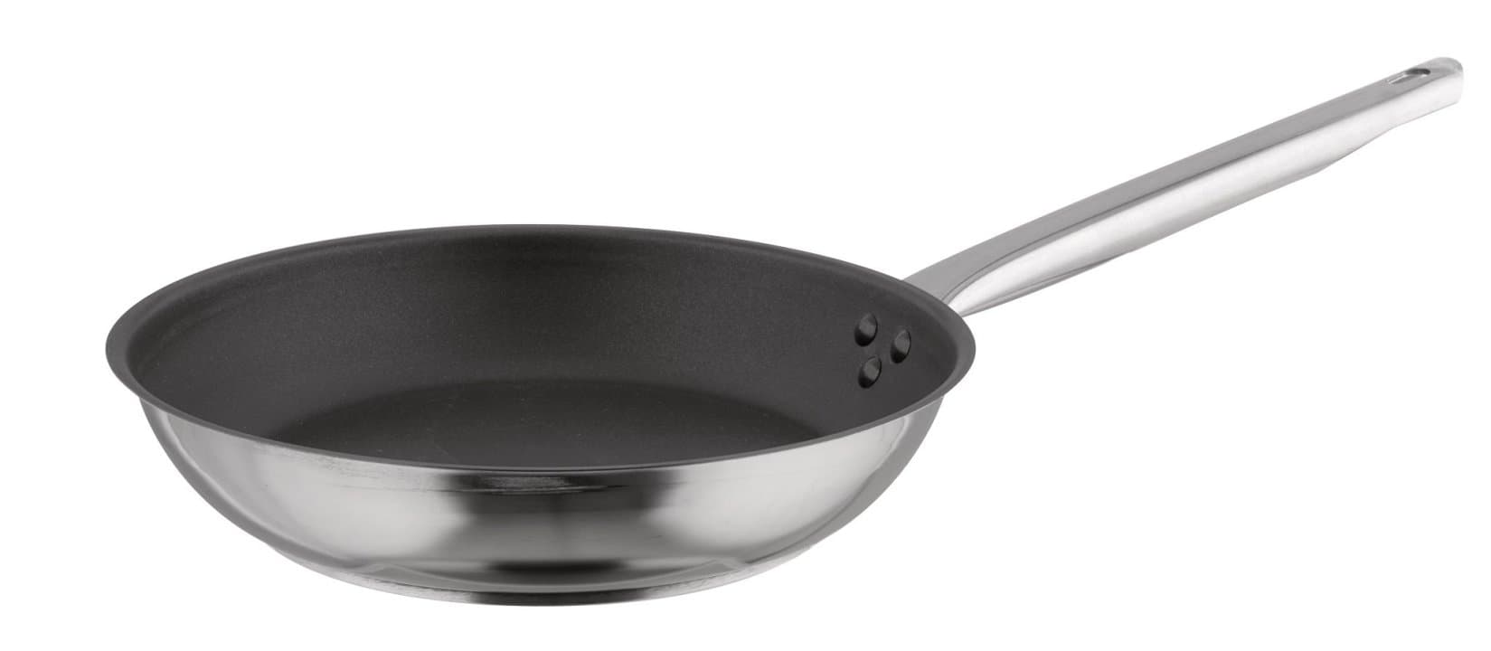 Inox-Pro Ergos frying pan 18 cm stainless steel induction-ready in satin finish