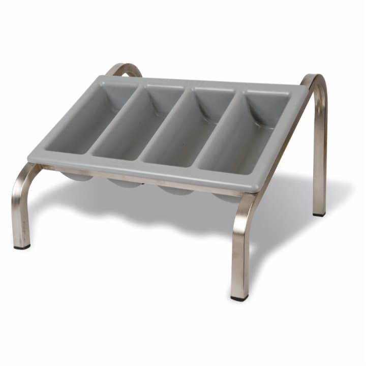 Countertop stand for GN 1/1 cutlery bin