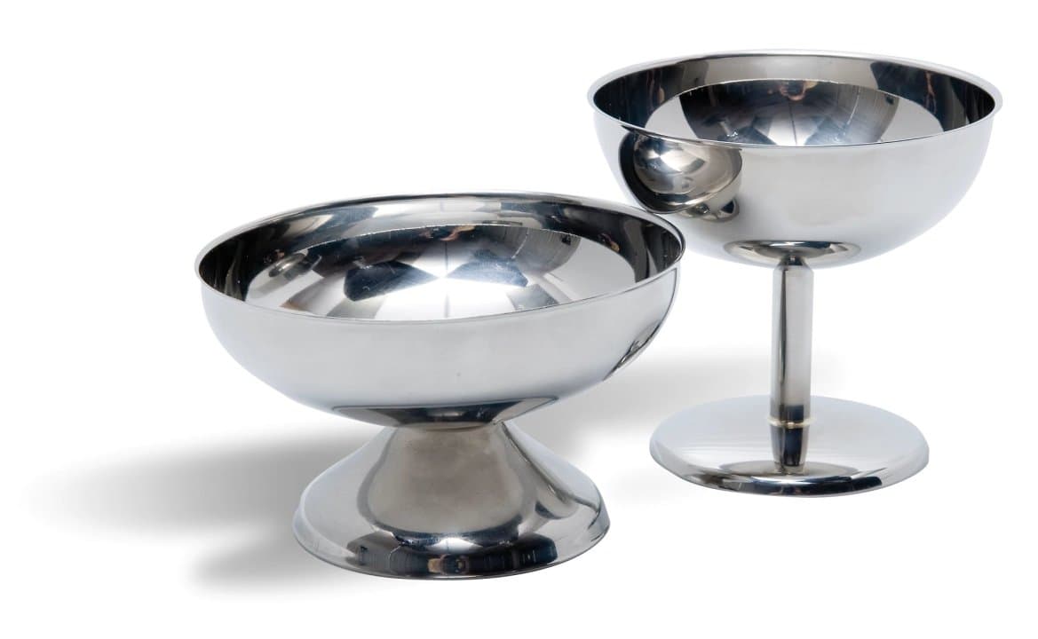 Ice-cream cup 10.5 cm stainless steel