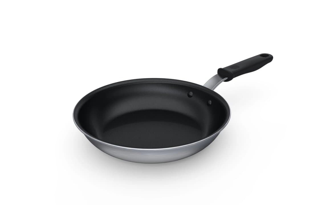 14-inch Tribute® 3-ply fry pan with CeramiGuard® II nonstick coating and silicone handle