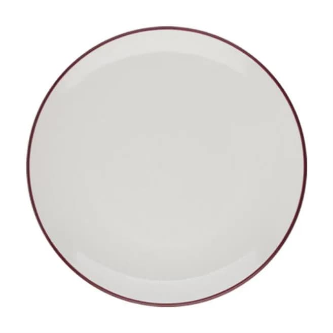 Modest Maroon Lona lapostányér 15 cm