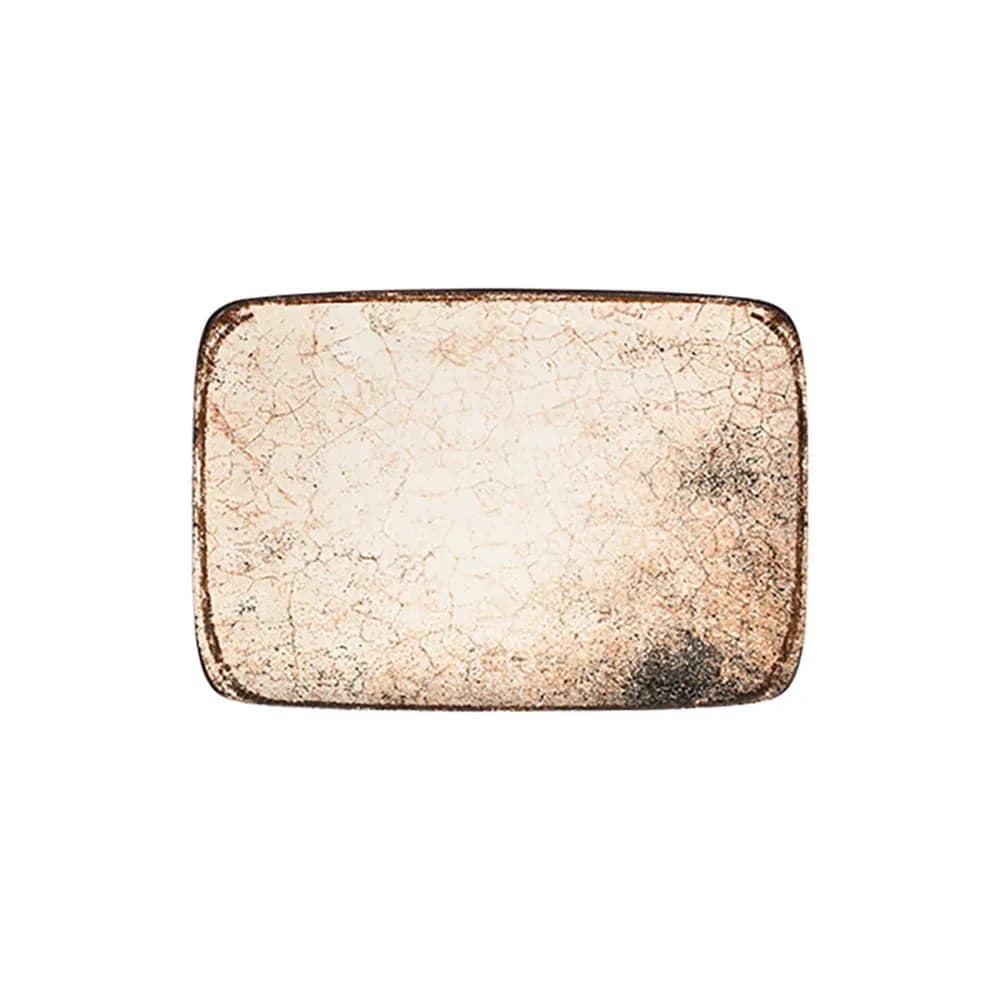 Scoria Quadro szögletes tányér 33 x 23 cm