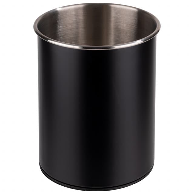 Evőeszköz kosár, rotatable fekete átm. 13 cm, M: 16,5 cm - 2