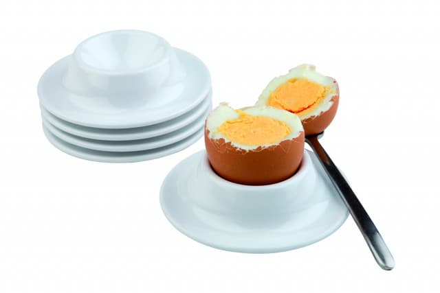Eggy tojástartó, 4 db. szett átm. 8,5 cm, m: 2 cm - 3