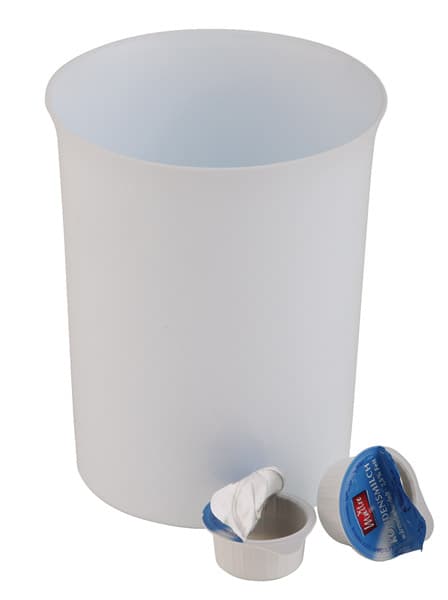 Table garbage szemetes ca. átm. 11,3 cm, m: 14 cm