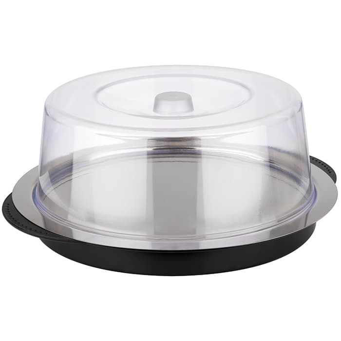 Thermo tálca szett fekete átm. 35 cm, m: 15 cm