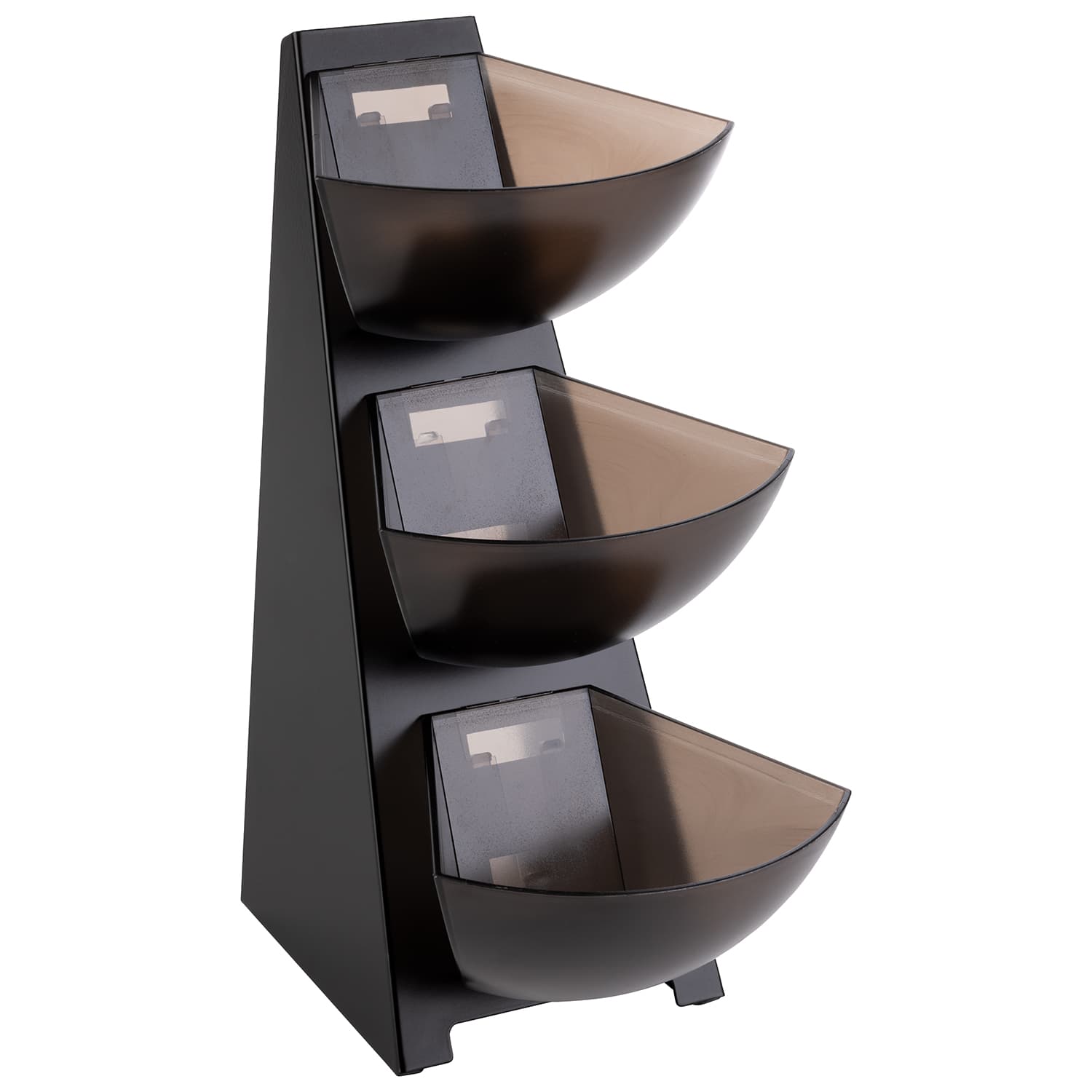 Multi Rack rack, 3-tiered fekete 19 x 24 cm, m: 41 cm