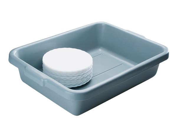 Tote box Grey plastic