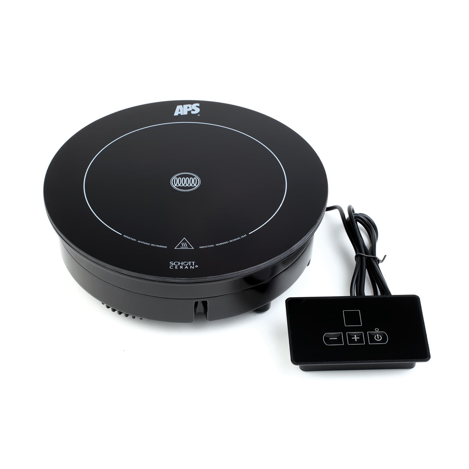 Induction tányér with power control
