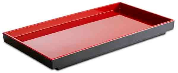 Asia Plus GN 1/3 tálca fekete 32,5 x 17,6 cm, m: 3 cm