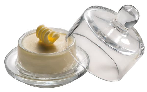Butter tálka átm. 9 cm, M: 9 cm, 0,07 litr.