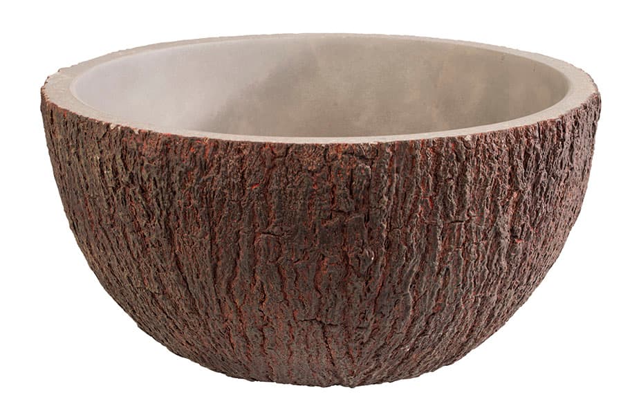 Coconut tál átm. 23, cm, m: 12,5 cm