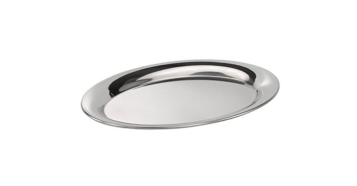 Kaffeehaus tálca oval, ca. 19 x 15 cm