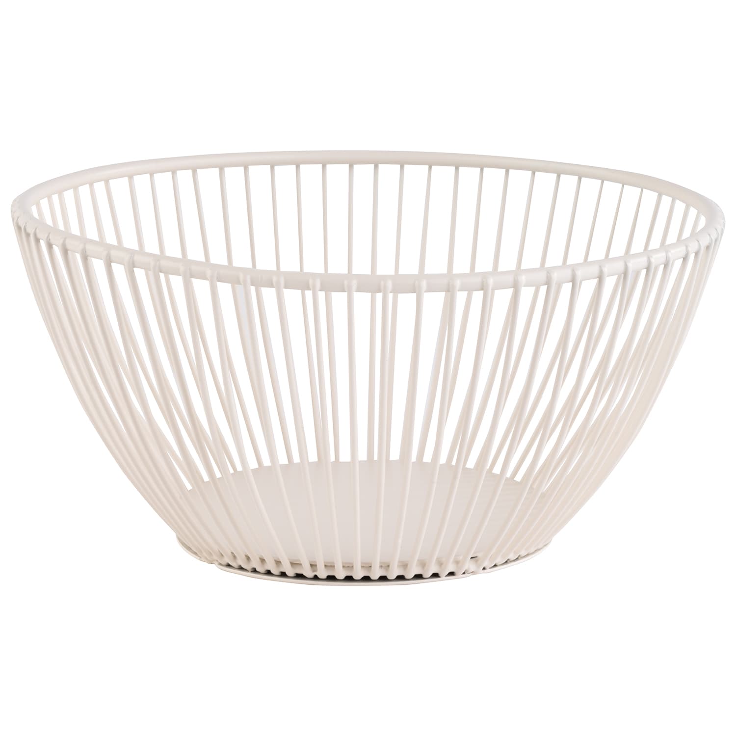 Svart kosár fehér átm. 17,5 cm, m: 8 cm