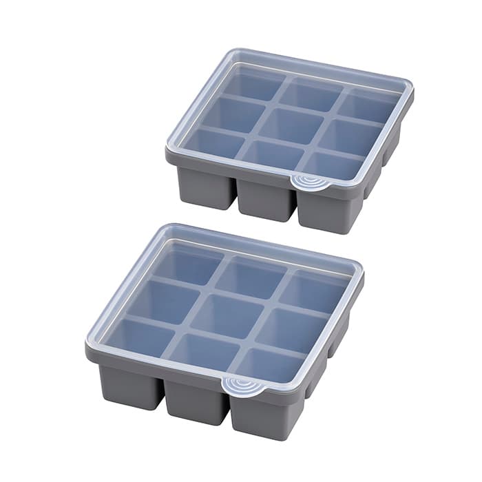 Ice cube maker, 2 db 15,5 x 15,5 cm, m: 5,5 cm