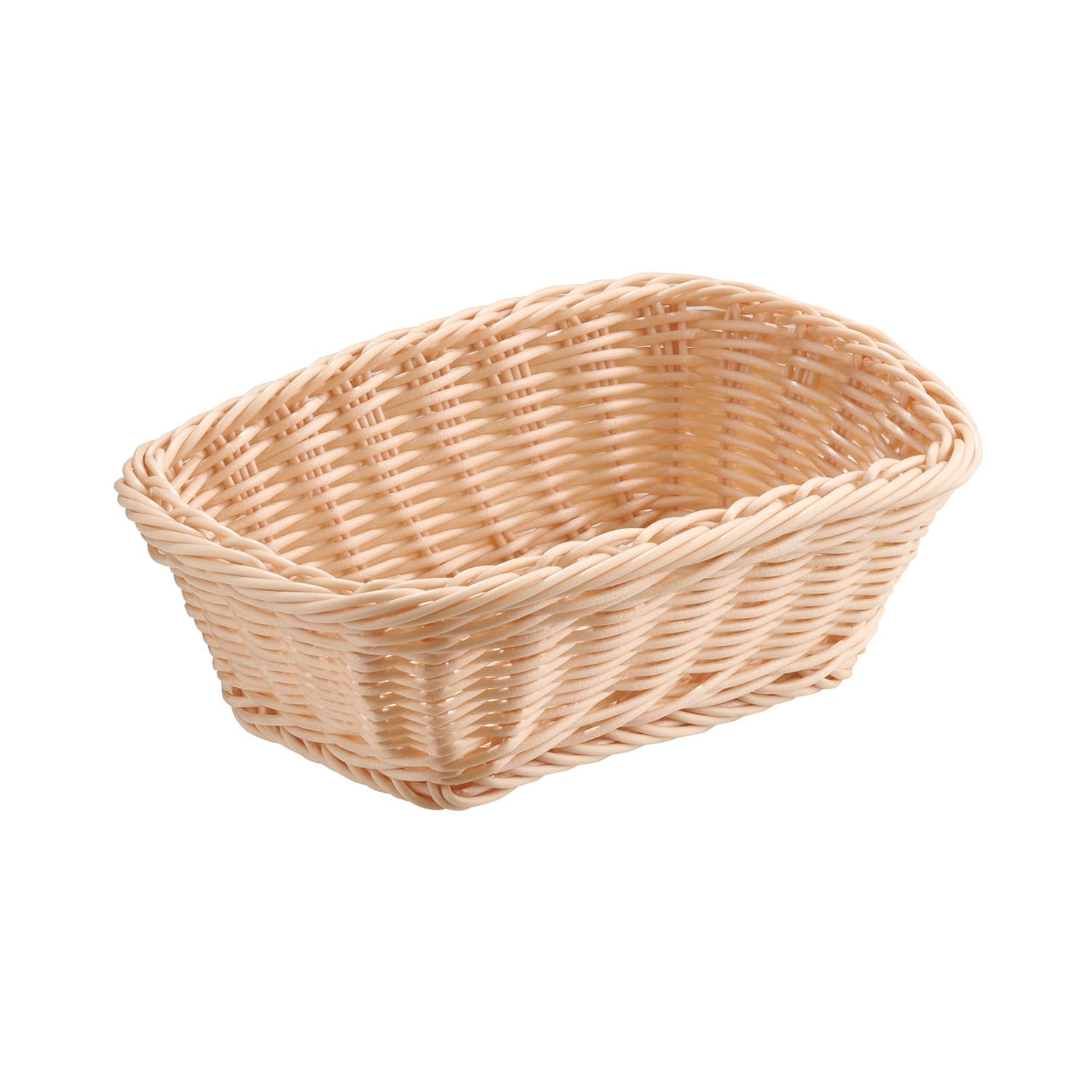 Poly rattan kosár 23 x 17 cm, m: 8 cm