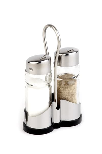 Economic pepper-&Salt-Menage 8 x 4, height 13 cm