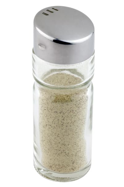 Pót glasses for salt and pepper