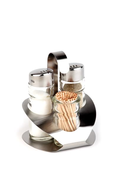 Pro menage, 3 db. pepper, salt & tooth pick set