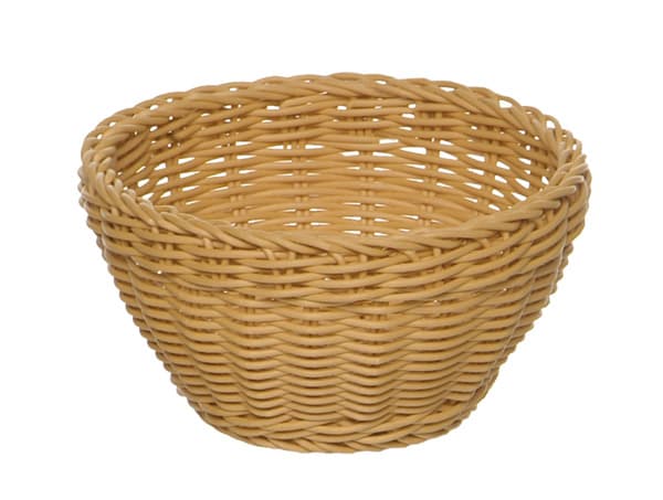 Kosár bézs polipropilén 50600 átm. 16 cm, m: 8 cm