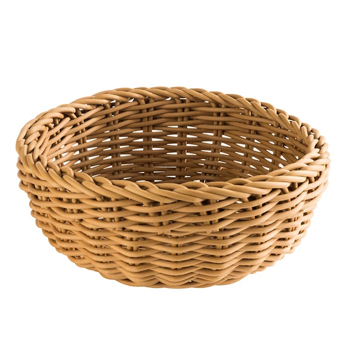 Kosár bézs polipropilén 50606 átm. 20 cm, m: 8 cm