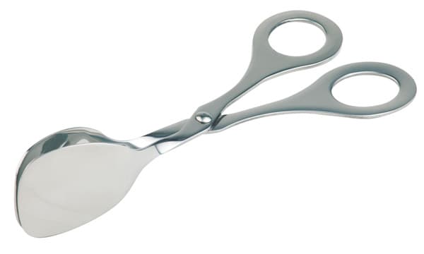 Pastry csipesz ca. 3,5 x 5cm, length 17,5cm