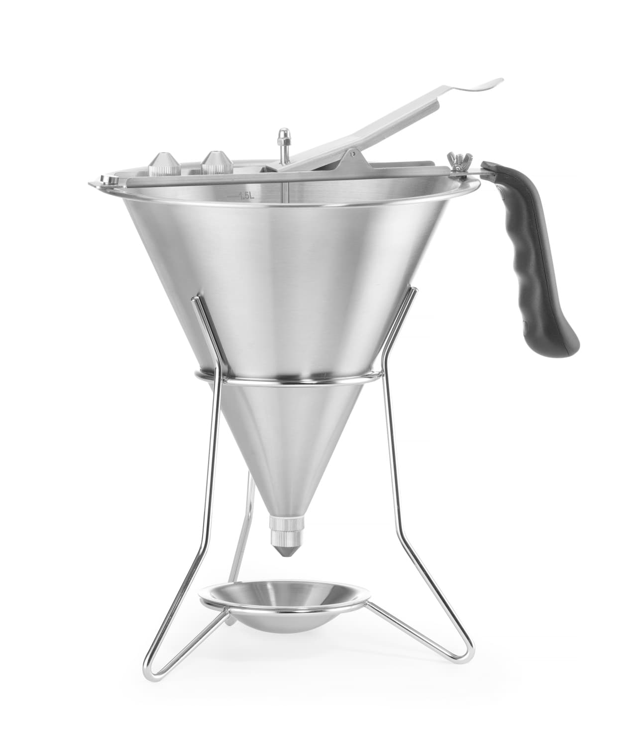 Confectionery funnel átm. 21 cm, M: 31,5 cm, 1,5 Liter