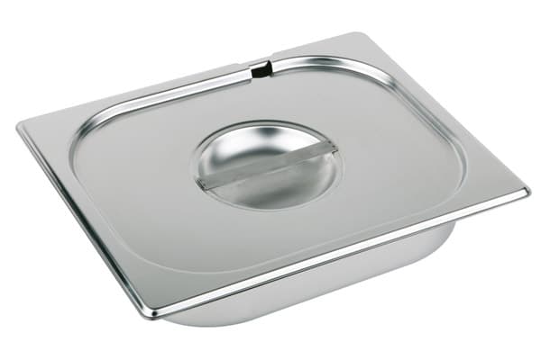 GN 2/3 fedő rozsdamentes acél 81791 35,4 x 32,5 cm